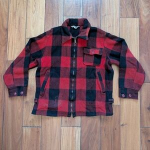 Woolrich Vintage Distressed Mackinaw Jacket (M)